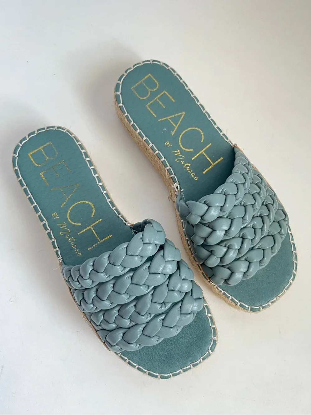 BEACH BY MATISSE Pacific Braided Espadrilles Platform Sandals Size 8.5